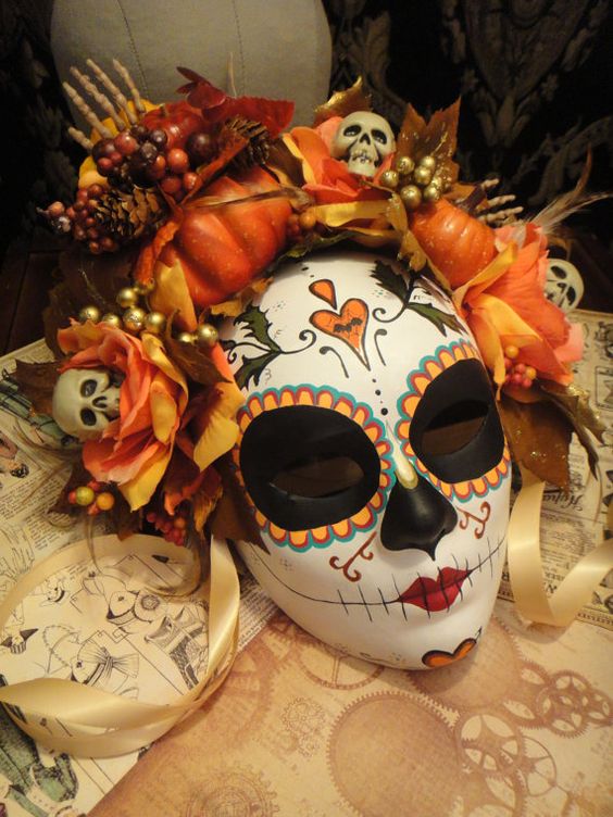 mascaras de catrinas decoradas 12 » Máscaras de Catrinas: Ideas y Ofertas 2
