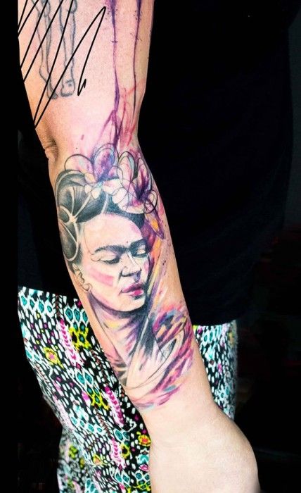 tatuajes frida kahlo 11 » Ideas Originales para Tatuajes de Frida Kahlo 7