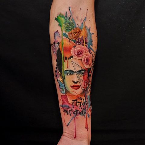 tatuajes frida kahlo 13 » Ideas Originales para Tatuajes de Frida Kahlo 8