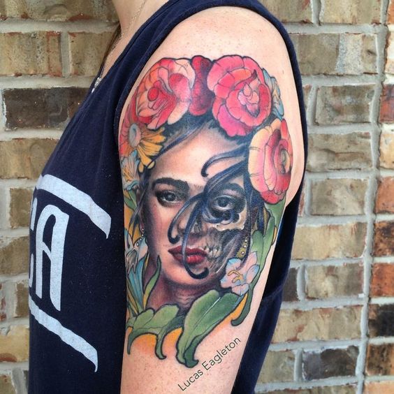 tatuajes frida kahlo 15 » Ideas Originales para Tatuajes de Frida Kahlo 9