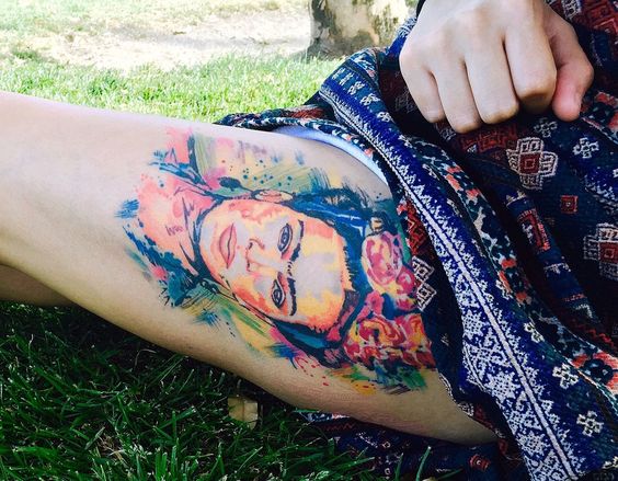 tatuajes frida kahlo 19 » Ideas Originales para Tatuajes de Frida Kahlo 26