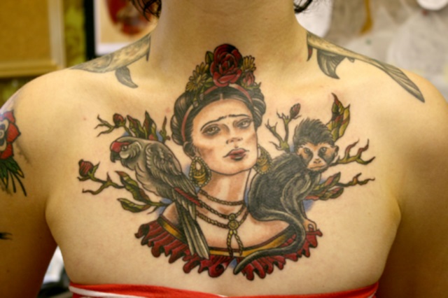 tatuajes frida kahlo 4 » Ideas Originales para Tatuajes de Frida Kahlo 10