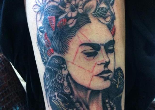 tatuajes frida kahlo 7 » Ideas Originales para Tatuajes de Frida Kahlo 6