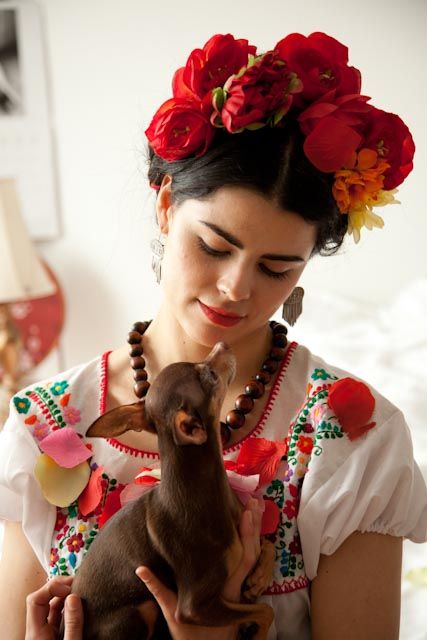 disfraz frida kahlo mujer 2 » Geniales ideas para un Disfraz de Frida Kahlo 13