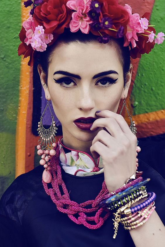 disfraz frida kahlo mujer 3 » Geniales ideas para un Disfraz de Frida Kahlo 2