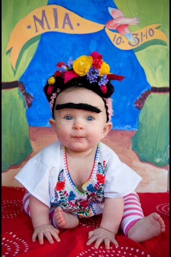 dizfraz frida kahlo nina 1 » Geniales ideas para un Disfraz de Frida Kahlo 7