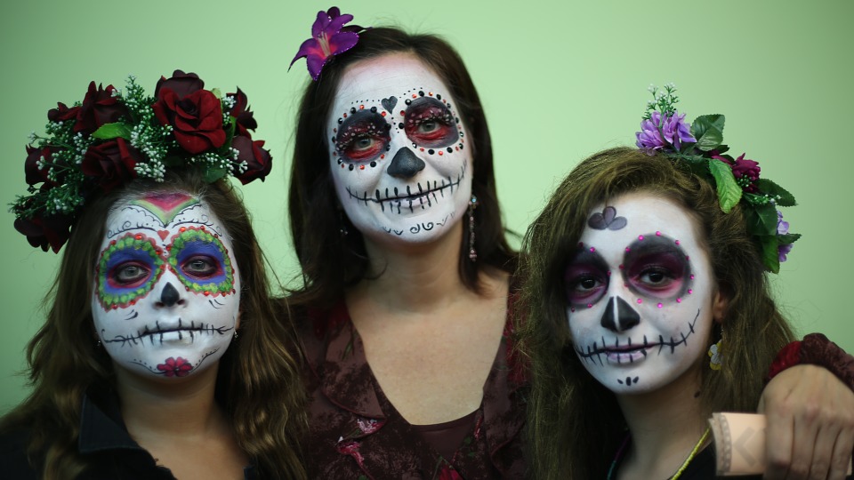 imágenes catrinas maquillaje 3 » 100 Imágenes de Catrinas Mexicanas | Maquillaje | Cholas 11