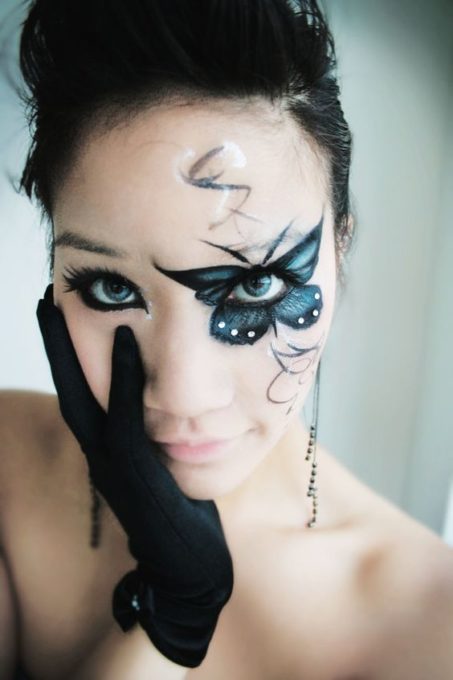 maquillaje de bruja linda 2 » Maquillajes de Brujas para Halloween 13