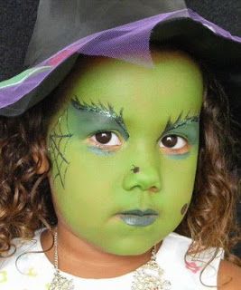 maquillaje de bruja para niñas bonita 1 » Maquillajes de Brujas para Halloween 17