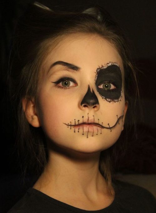 maquillaje de bruja para niñas bonita 5 » Maquillajes de Brujas para Halloween 21