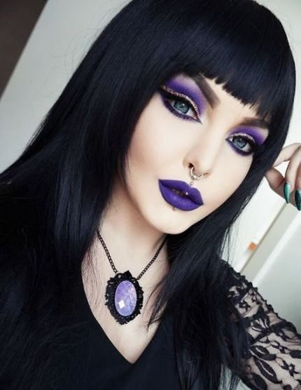 maquillaje de brujas modernas 1 » Maquillajes de Brujas para Halloween 2