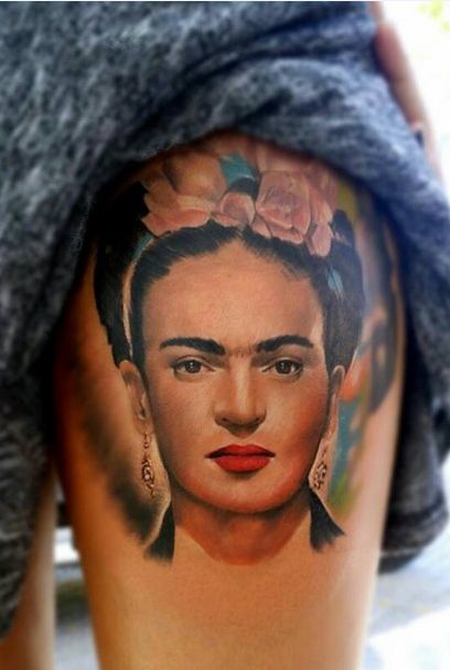 tatuajes frida kahlo 3 » Ideas Originales para Tatuajes de Frida Kahlo 4