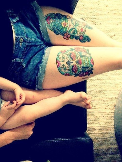 calaveras mexicanas tattoo tatuajes 20 » Tatuajes de Calaveras Mexicanas (+Significados) 21