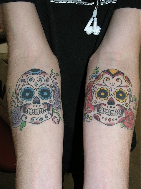 calaveras mexicanas tattoo tatuajes 22 » Tatuajes de Calaveras Mexicanas (+Significados) 32