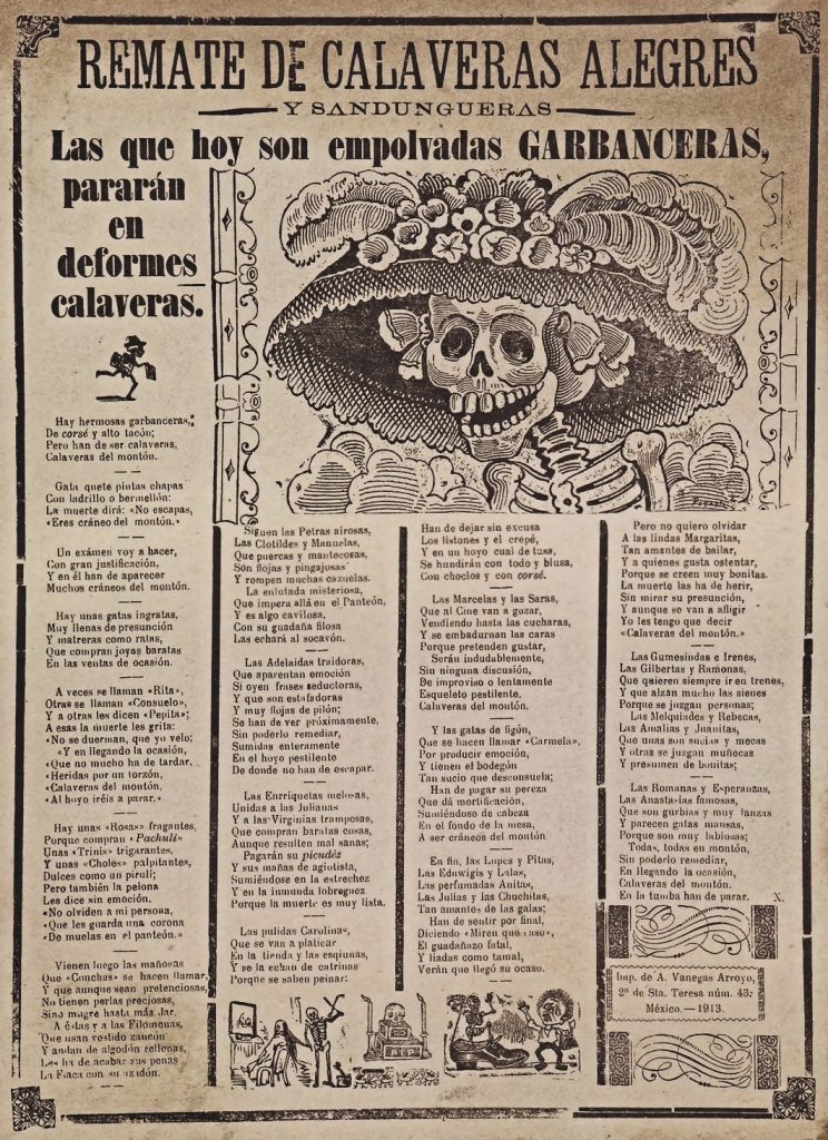 historia catrinas leyenda 21 » Origen e Historia de la Catrina Mexicana 2