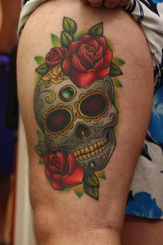 tatuajes calaveras mexicanas tattoo 1 » Tatuajes de Calaveras Mexicanas (+Significados) 10