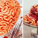 pastel de cerebro para Halloween 6 » ¿Cómo hacer el pastel más original de Halloween? 6