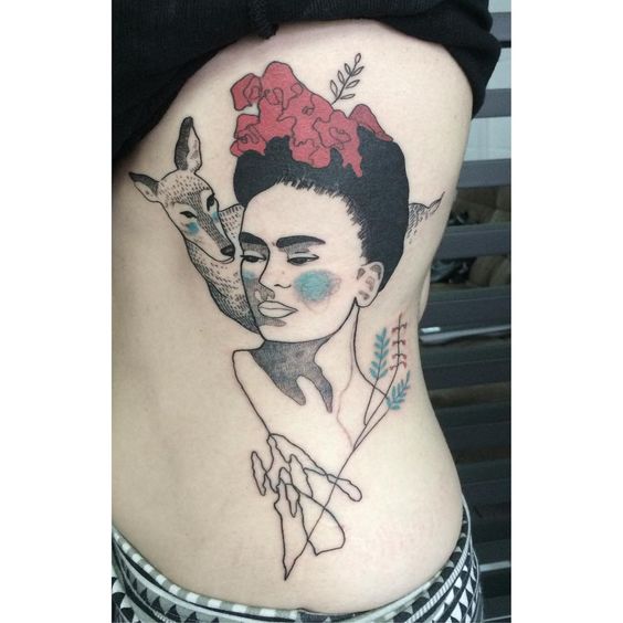 tatuajes frida kahlo 20 » Ideas Originales para Tatuajes de Frida Kahlo 28